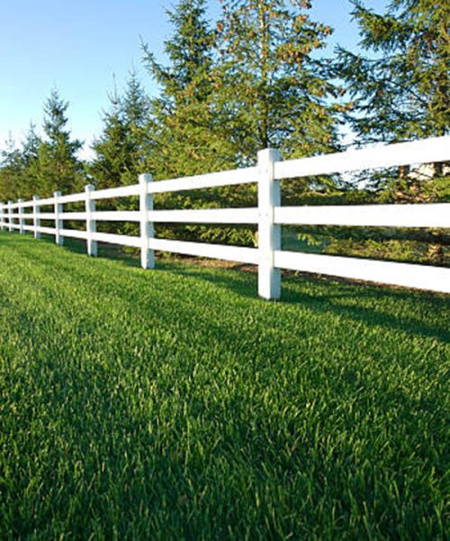Vinyl Split Rail